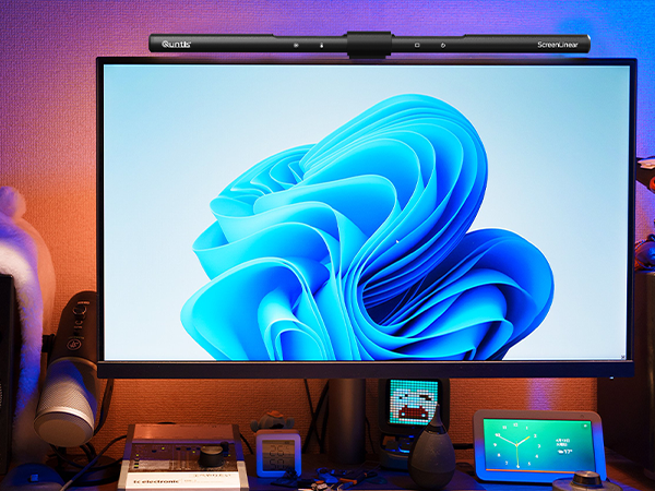 Test de la Lampe écran Quntis ScreenLinear Glow La Meilleure Lampe de Bureau USB d'Ordinateur en 2024