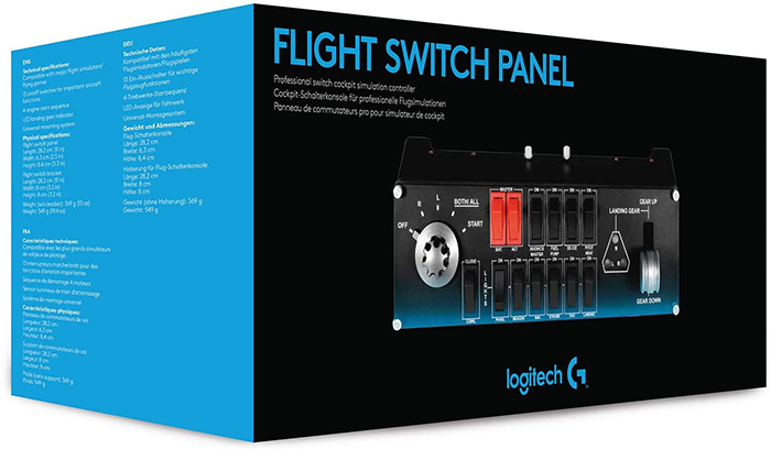 comparatif Logitech G Saitek Pro Flight Switch Panel