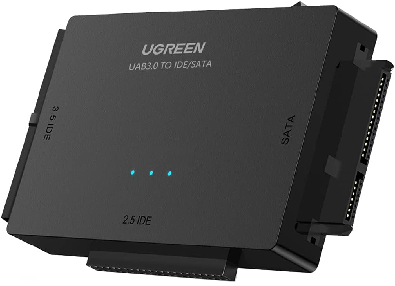 Test - Test COMPLET de l'Adaptateur UGREEN Disque Dur USB 3.0 IDE SATA pour 2.5 3.5 Pouces IDE