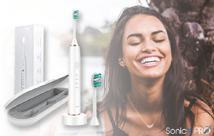 Comment marche la brosse à dents électrique SonicX Pro