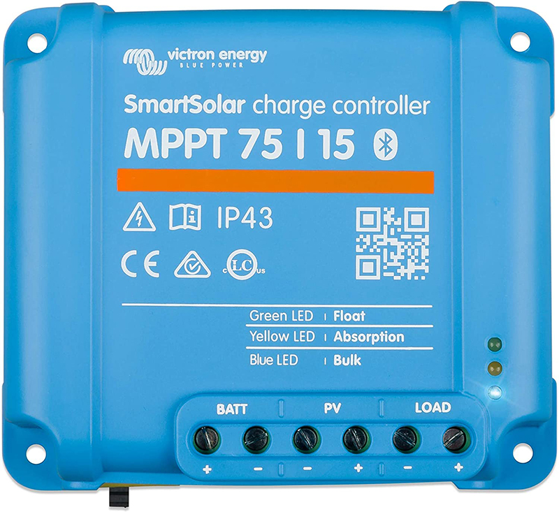test Régulateur de charge solaire SmartSolar MPPT 7510
