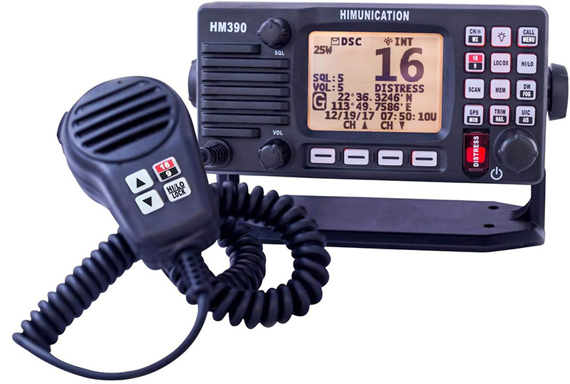 test Himunication Radio VHF Marina Fija avec Dsc GPS Nmea0183