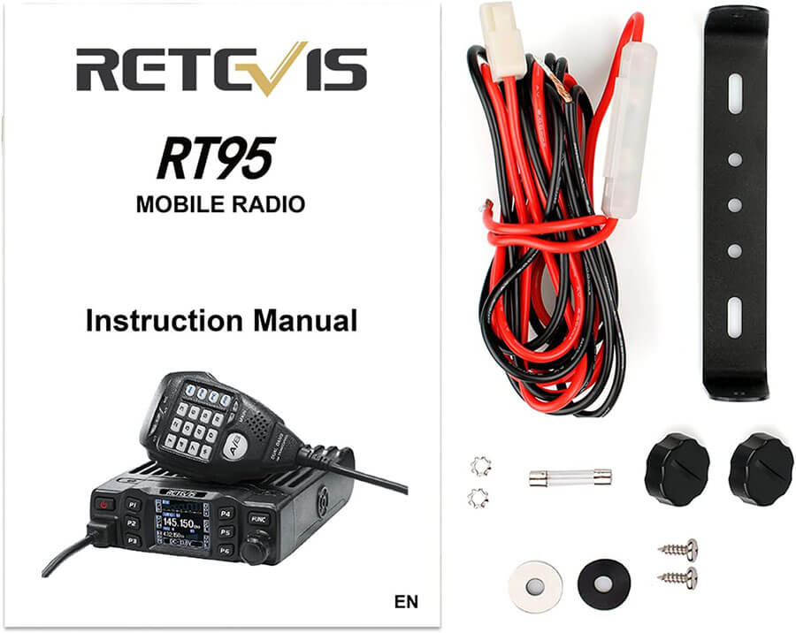 test et avis de l'émetteur-récepteur double bande Retevis RT95