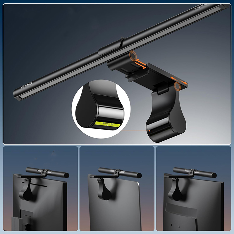 Lampe de Bureau écran Quntis 2024 Monitor Light Bar avec Télécommande
