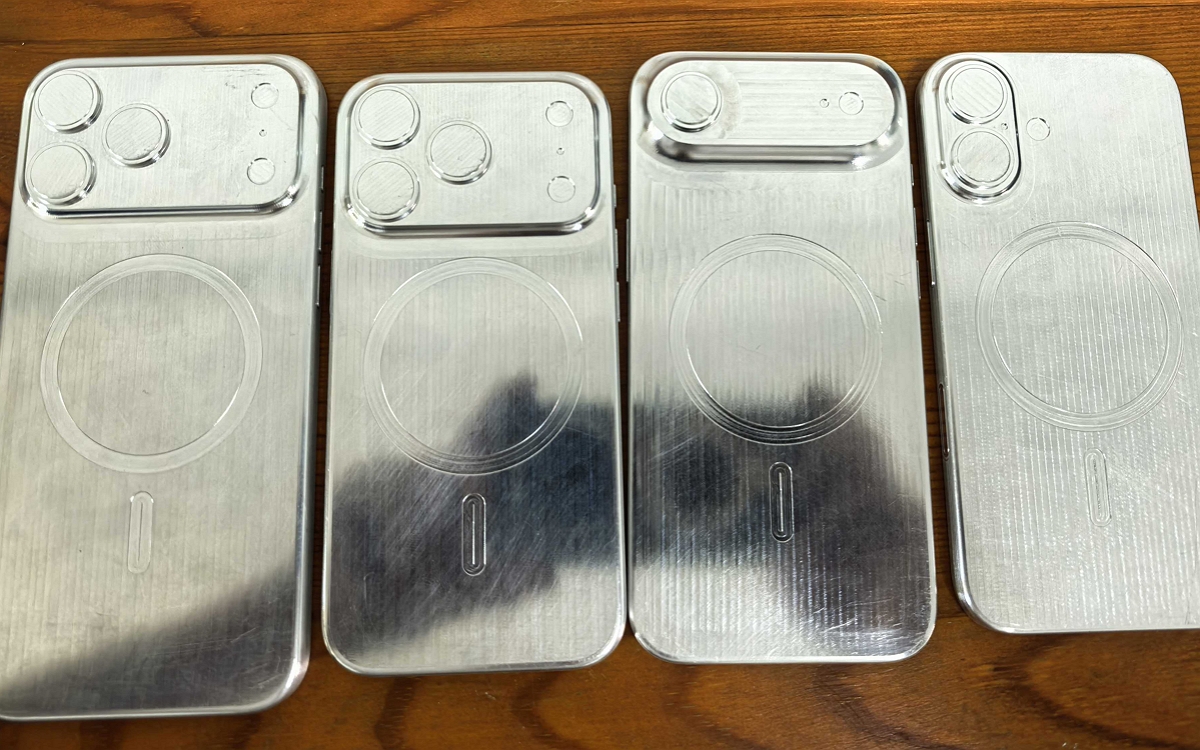 Apparition des maquettes de l'iPhone 17 en ligne - mars 2025