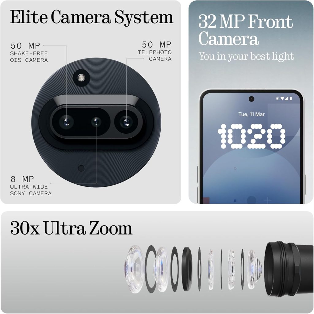Le Smartphone Nothing Phone 3a - Un Appareil Photo Surprenant