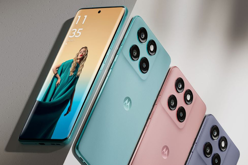 Laissez-vous séduire par les couleurs éclatantes du Motorola Edge 60 Fusion