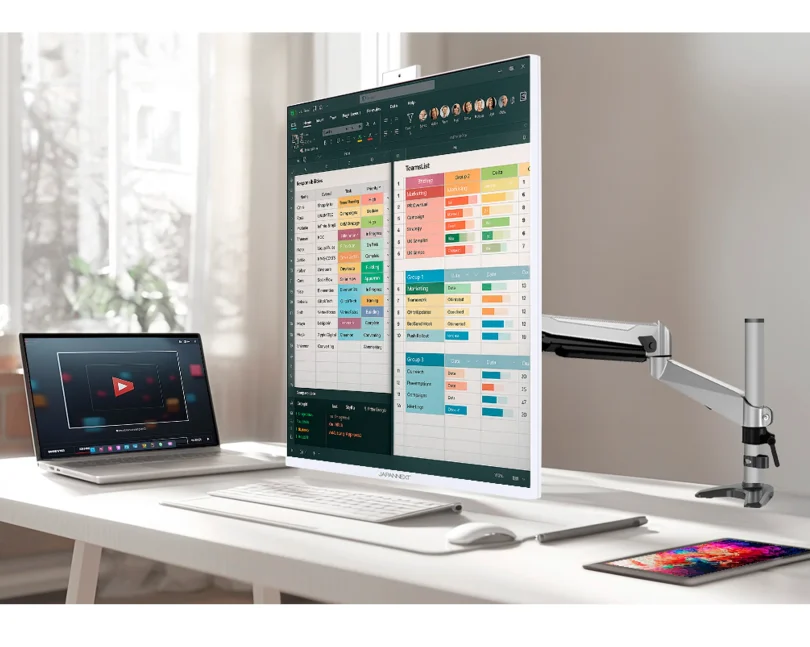 JN-IPS276SDQHD-HSPC6-CMS - une nouvelle dimension pour le travail moderne