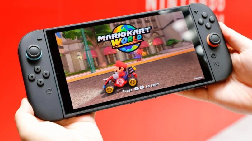 Non, ne retirez pas la couche protectrice de l'écran de la Nintendo Switch 2