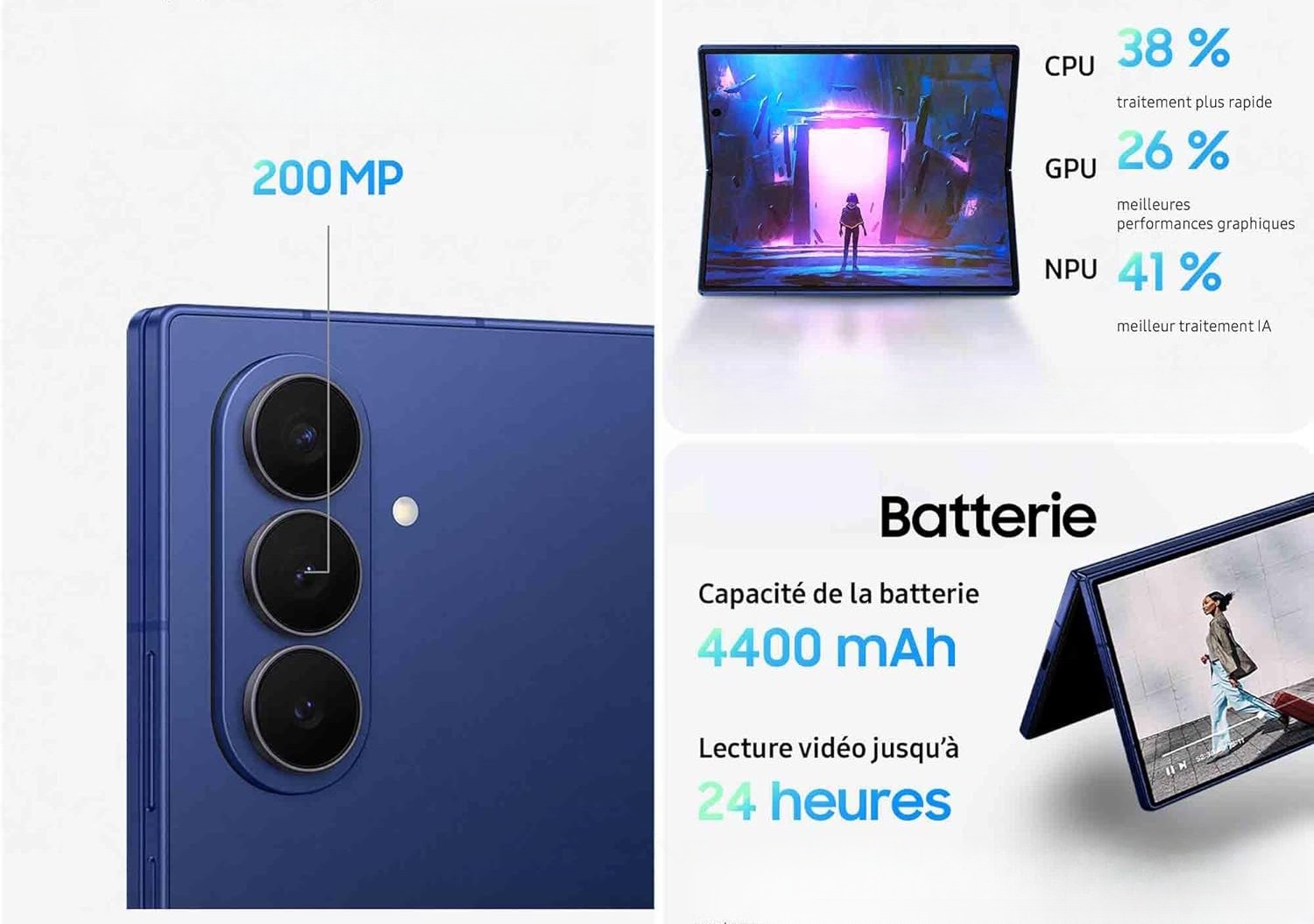 Samsung Galaxy Z Fold 7 - Performances Snapdragon 8 Elite au Sommet
