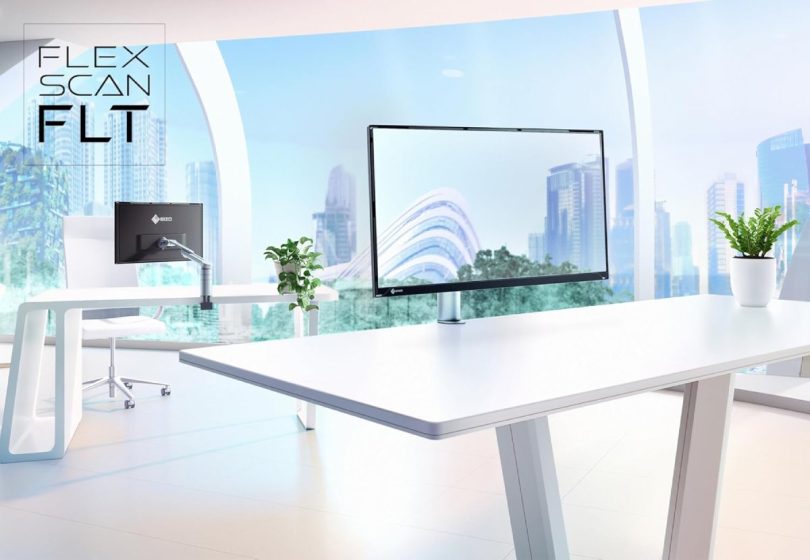Eizo FlexScan FLT-S - LE moniteur professionnel de 24 pouces élégant qui réduit les factures d'énergie et élimine l'encombrement des câbles