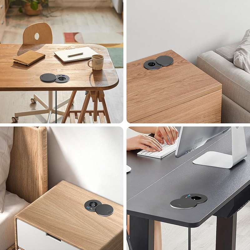 Details Test Bloc Prise Encastrable avec USB Sewingvr La solution discrète pour vos bureaux modernes