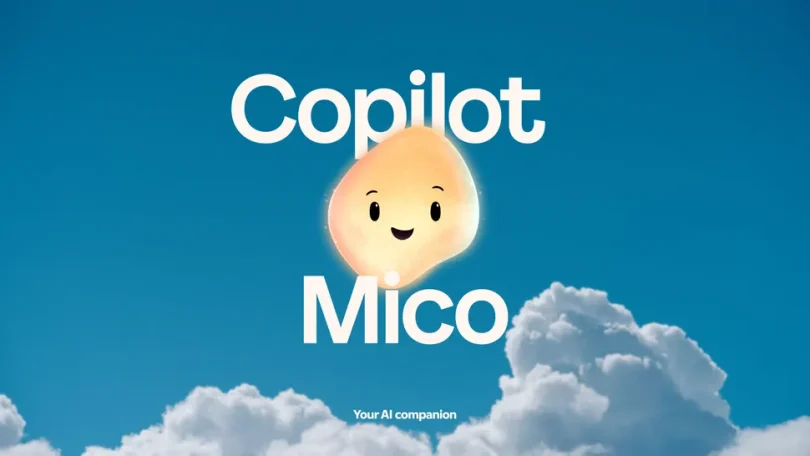 Copilot a un nouveau visage... et du caractère Mico, Real Talk et Tchats de Groupe débarquent